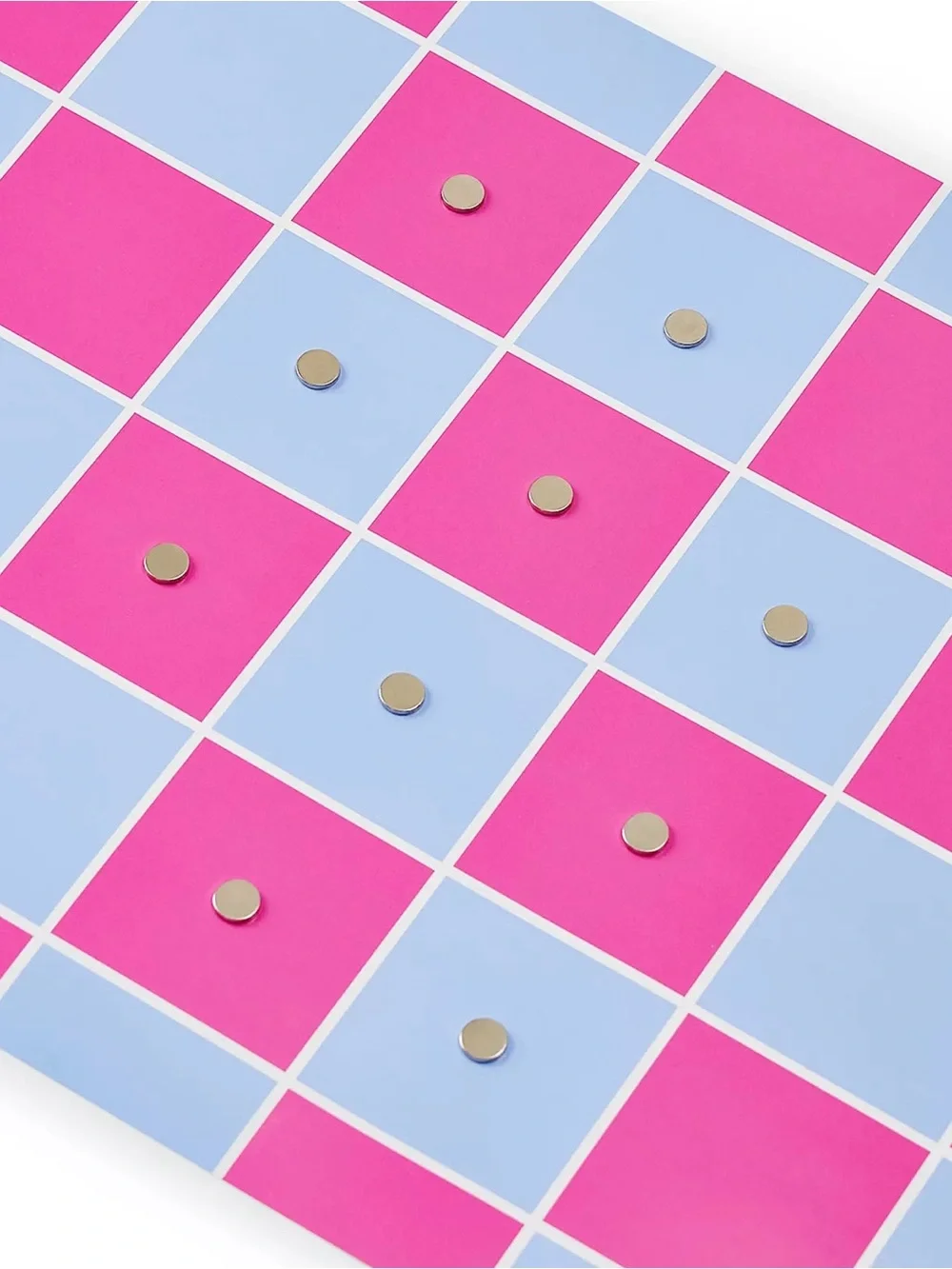 Kohl's Packed Party—Multi-Checkered Locker Wallpaper Mini Magnets (2 Boxes)